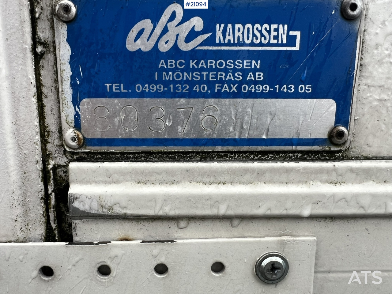 Box truck Mercedes Varebil: picture 26