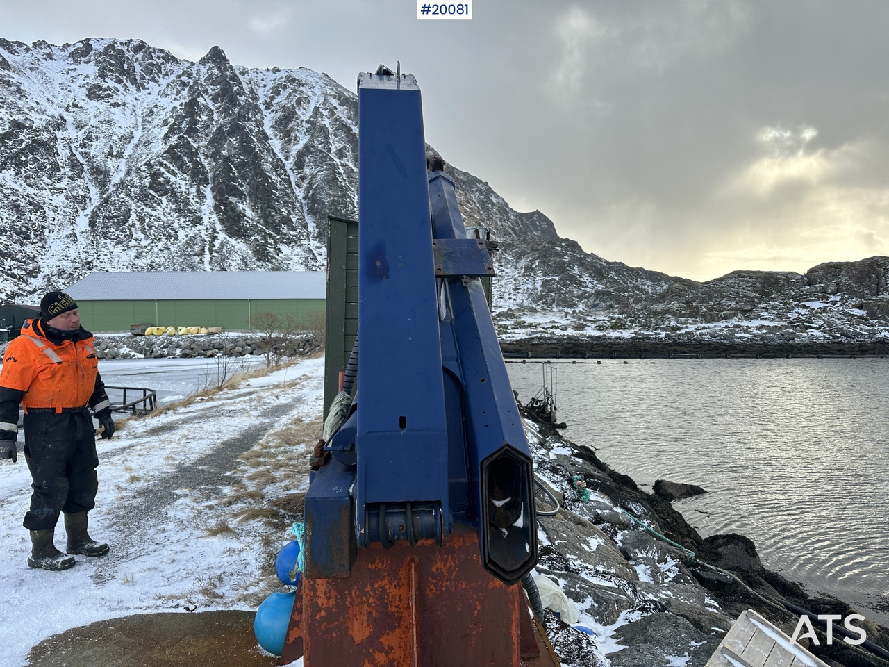 Palfinger PK 14080 C kran m/ hydraulikk pumpe - Loader crane: picture 3 Palfinger PK 14080 C kran m/ hydraulikk pumpe - Loader crane: picture 3