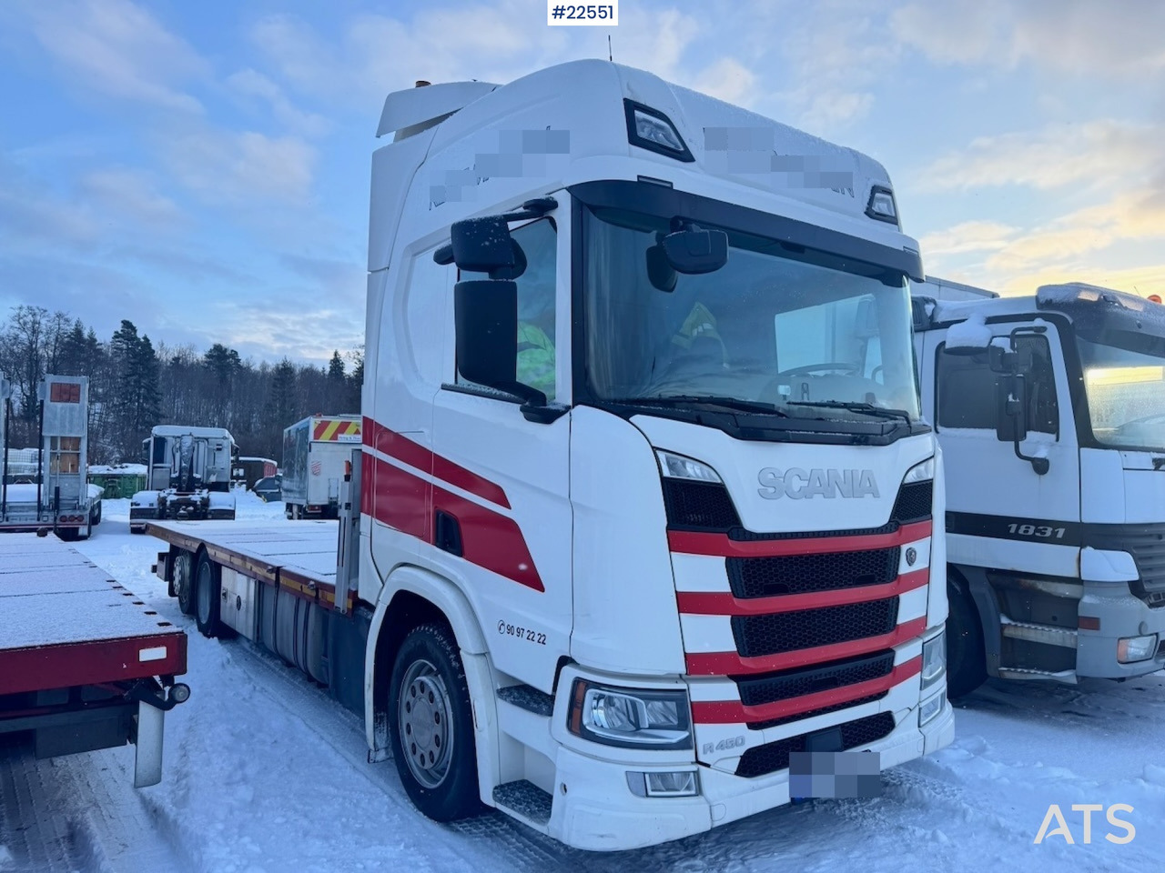 Scania R450 - Dropside/ Flatbed truck: picture 1 Scania R450 - Dropside/ Flatbed truck: picture 1