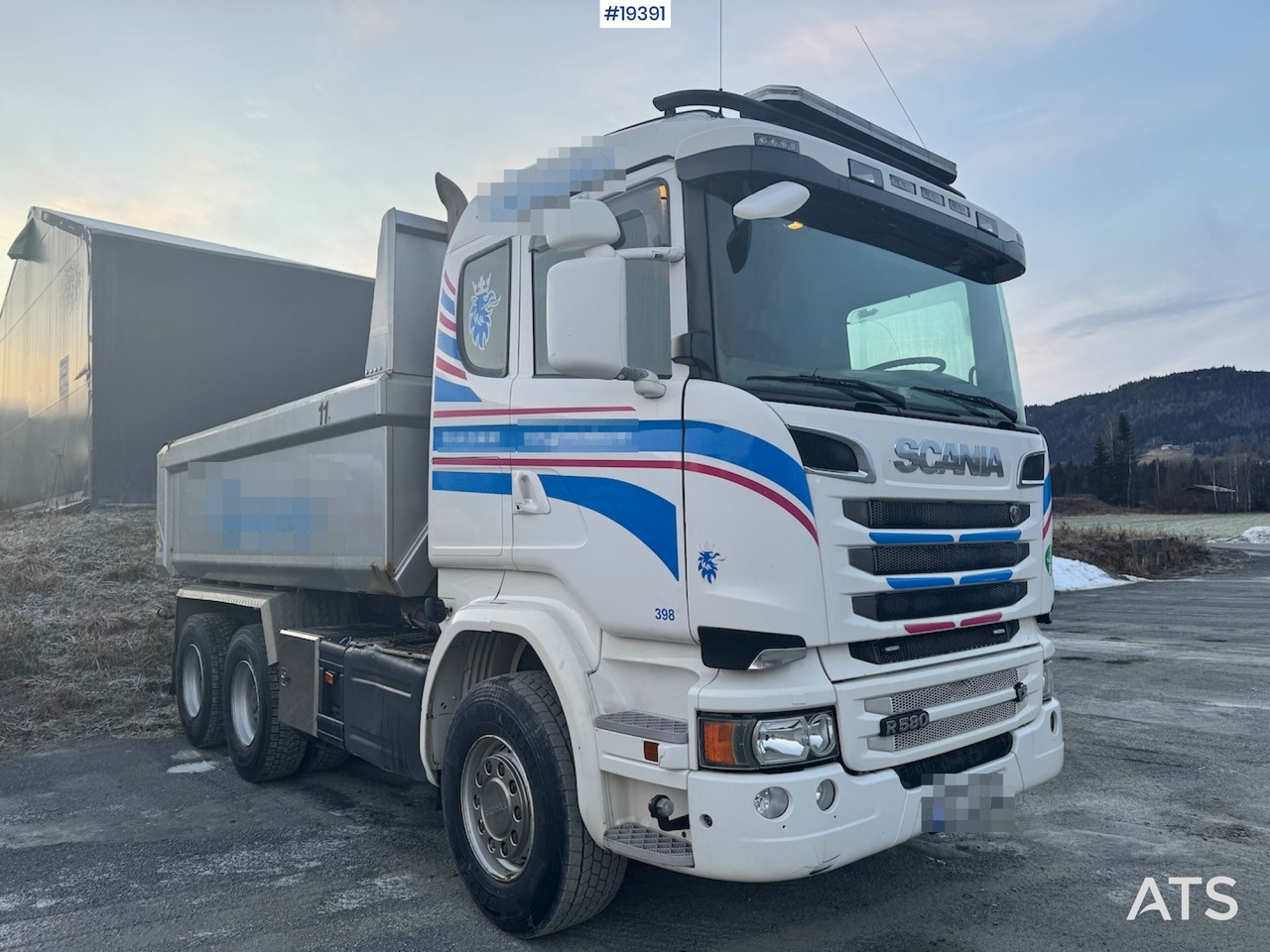 Tipper Scania R580: picture 7