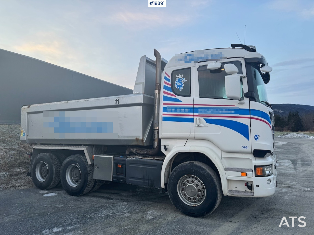Tipper Scania R580: picture 6