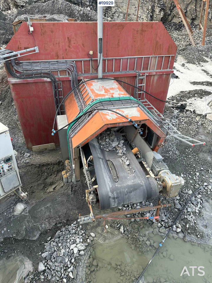 Tunellmater m/ transportband m/ nødstopp - Belt conveyor: picture 1 Tunellmater m/ transportband m/ nødstopp - Belt conveyor: picture 1