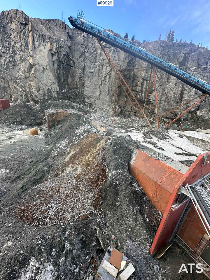 Tunellmater m/ transportband m/ nødstopp - Belt conveyor: picture 4 Tunellmater m/ transportband m/ nødstopp - Belt conveyor: picture 4