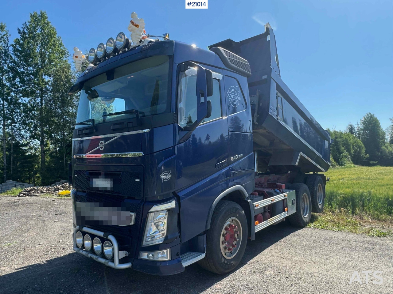 Volvo FH 540 6x4 tippbil. Nylig lakkert - Tipper: picture 2 Volvo FH 540 6x4 tippbil. Nylig lakkert - Tipper: picture 2