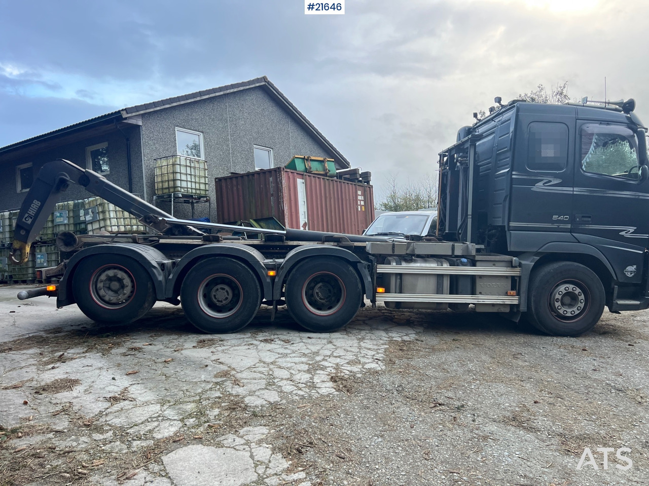 Volvo FH13 8x4 tridem krokbil m/ 20t Hiab krok og opplegg for kran - Crane truck: picture 5 Volvo FH13 8x4 tridem krokbil m/ 20t Hiab krok og opplegg for kran - Crane truck: picture 5