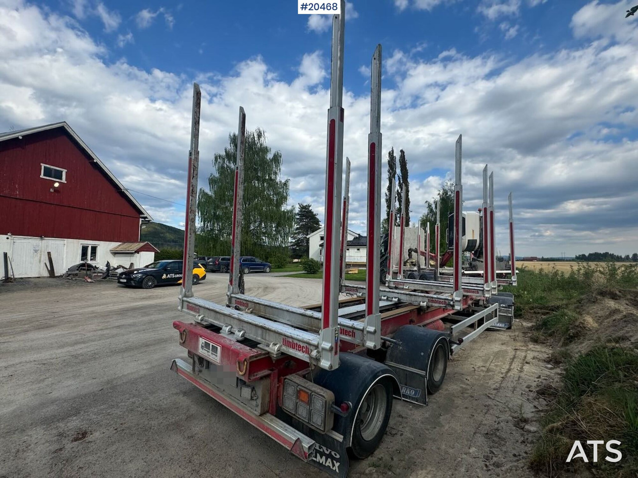 Log truck Volvo FH750: picture 43