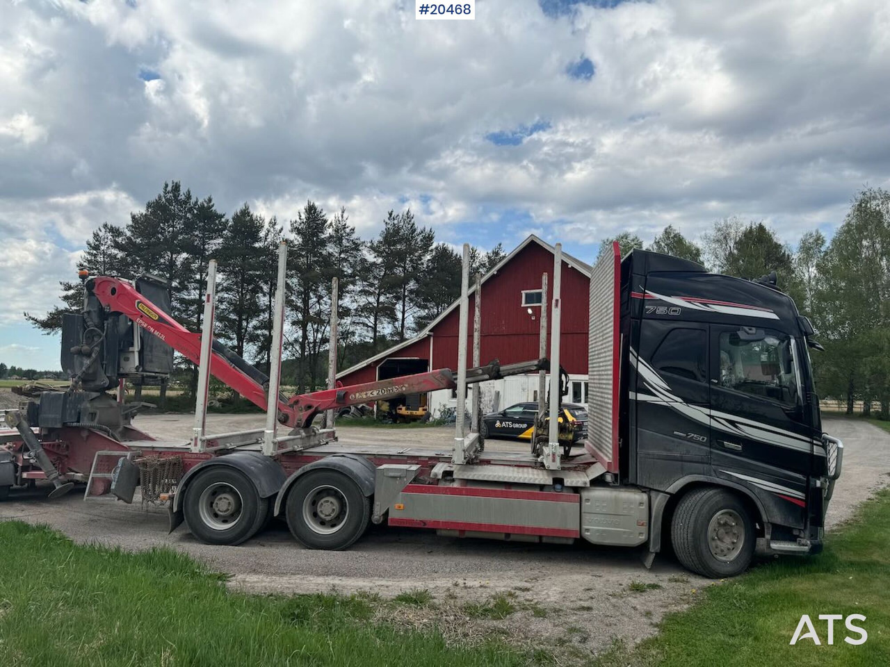 Volvo FH750 - Log truck: picture 5 Volvo FH750 - Log truck: picture 5