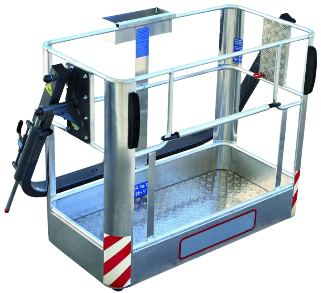 Aluminum Operator Basket CP-2A-F - Attachment for Loader crane: picture 1 Aluminum Operator Basket CP-2A-F - Attachment for Loader crane: picture 1