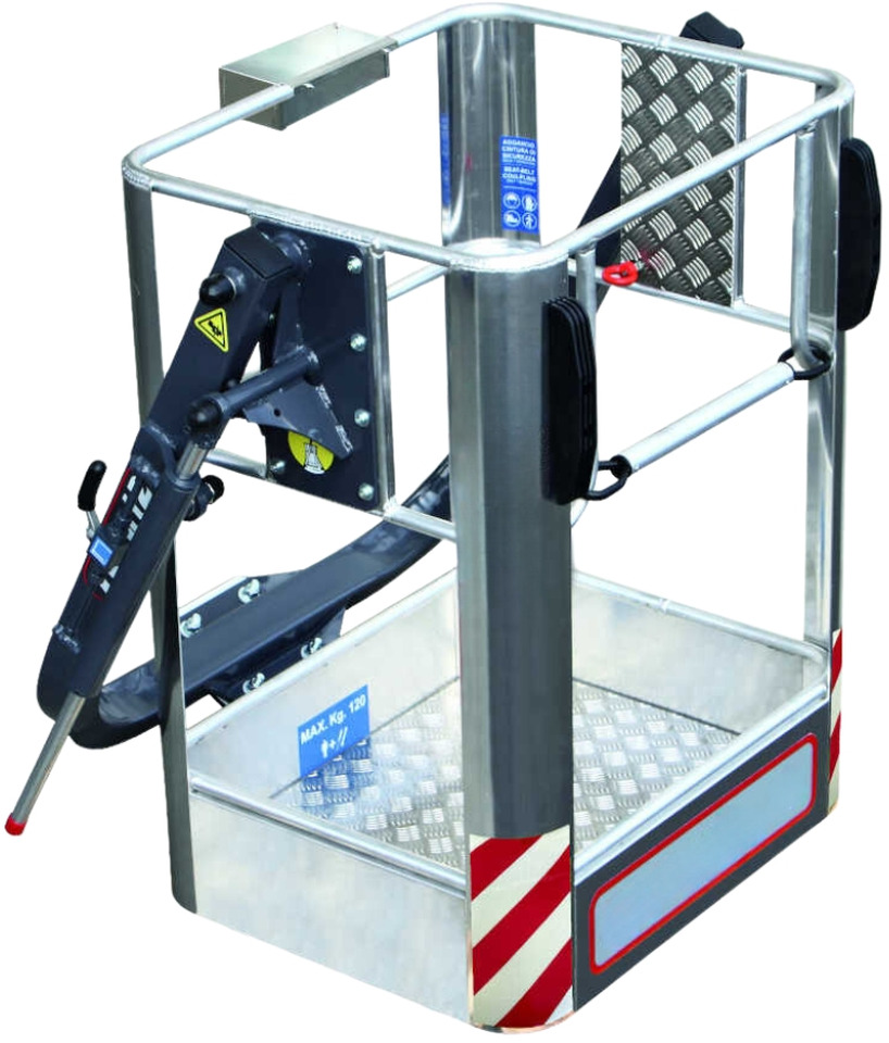 Aluminum operator basket CP-1A-F - Attachment for Loader crane: picture 1 Aluminum operator basket CP-1A-F - Attachment for Loader crane: picture 1