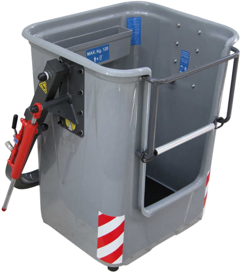 Fiberglass Man Basket CP-1F-F - Attachment for Loader crane: picture 2 Fiberglass Man Basket CP-1F-F - Attachment for Loader crane: picture 2