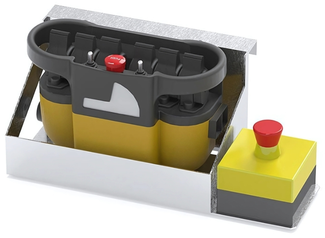 RADIO CONTROL SUPPORT BOX CAPC-SMINI - Attachment for Loader crane: picture 1 RADIO CONTROL SUPPORT BOX CAPC-SMINI - Attachment for Loader crane: picture 1