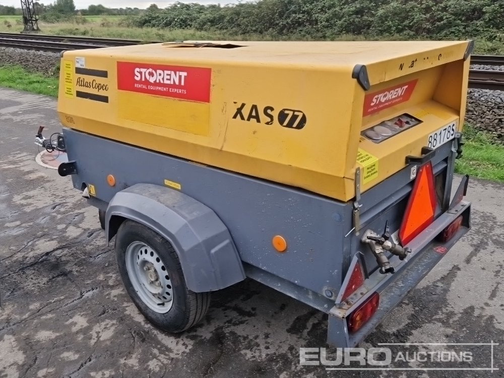 2011 Atlas Copco XAS77 PE - Air compressor: picture 2 2011 Atlas Copco XAS77 PE - Air compressor: picture 2