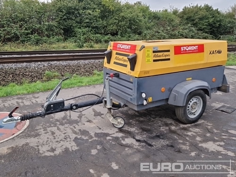 2011 Atlas Copco XAS77 PE - Air compressor: picture 1 2011 Atlas Copco XAS77 PE - Air compressor: picture 1