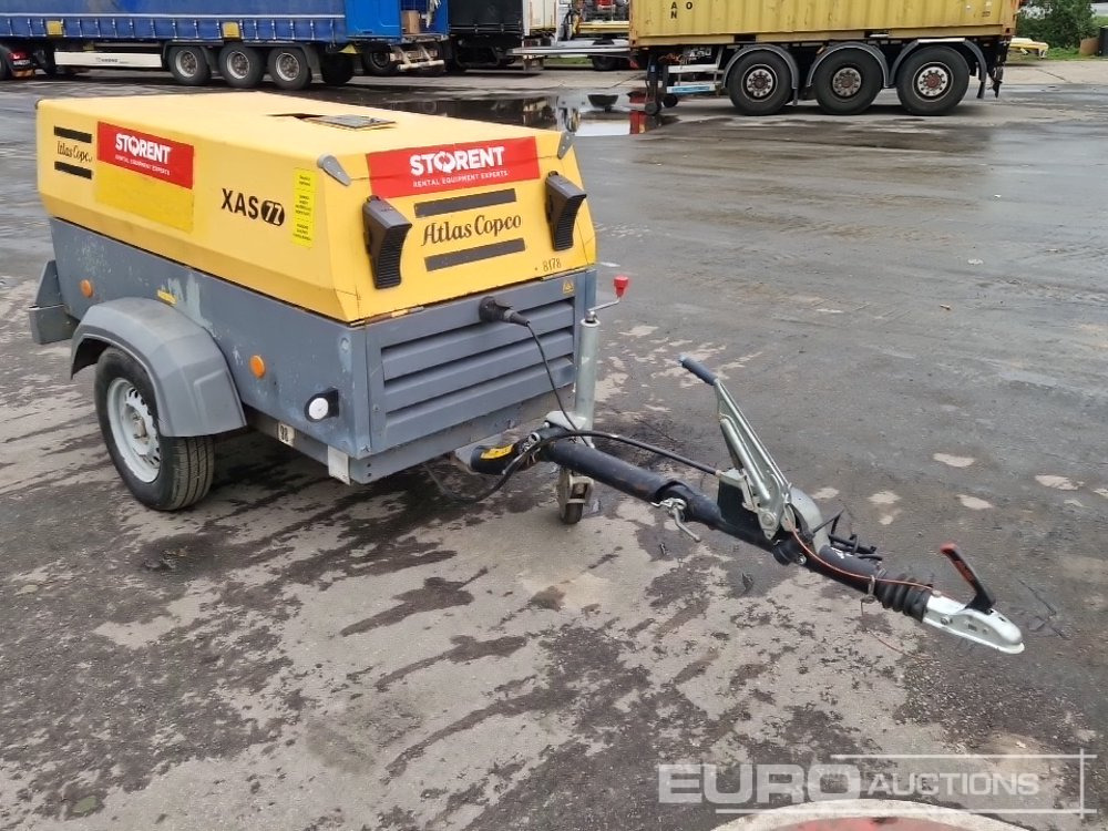 2011 Atlas Copco XAS77 PE - Air compressor: picture 4 2011 Atlas Copco XAS77 PE - Air compressor: picture 4