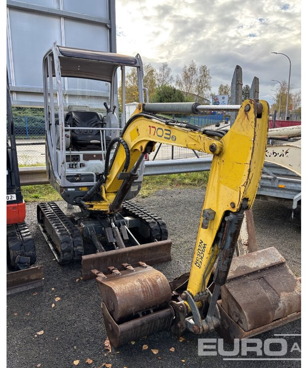 2011 Wacker Neuson 1703-2 - Mini excavator: picture 1 2011 Wacker Neuson 1703-2 - Mini excavator: picture 1