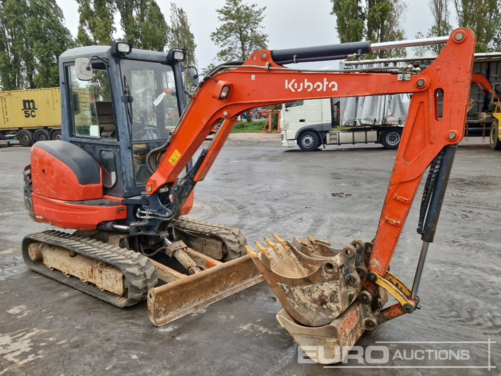 Mini excavator 2014 Kubota KX101-3A3: picture 7
