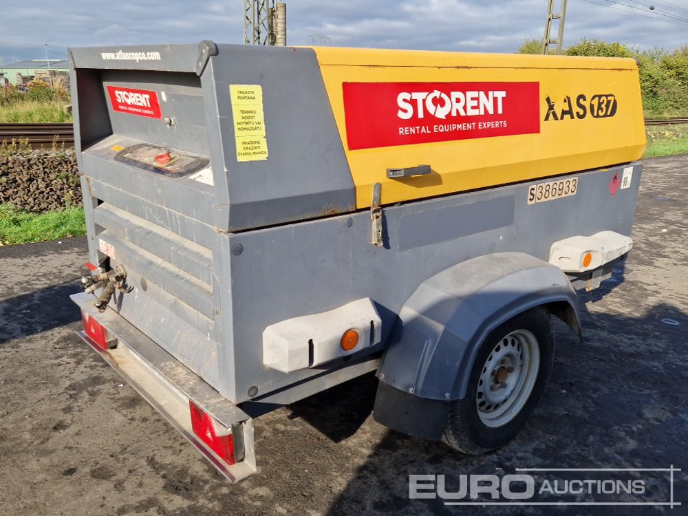 2015 Atlas Copco XAS137 - Air compressor: picture 3 2015 Atlas Copco XAS137 - Air compressor: picture 3
