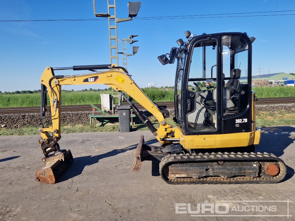 2015 CAT 302.7DCR - Mini excavator: picture 2 2015 CAT 302.7DCR - Mini excavator: picture 2