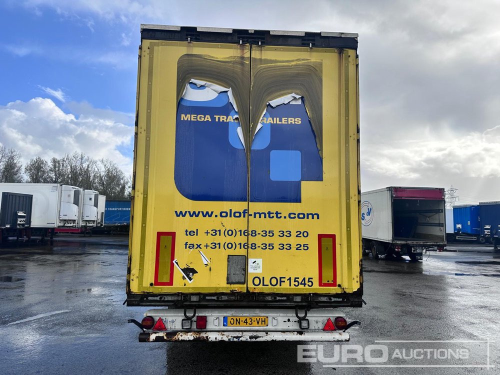 2015 Krone Mega Liner, Curtainsider, 3 Axle (Dutch Reg. Docs) - Curtainsider semi-trailer: picture 4 2015 Krone Mega Liner, Curtainsider, 3 Axle (Dutch Reg. Docs) - Curtainsider semi-trailer: picture 4