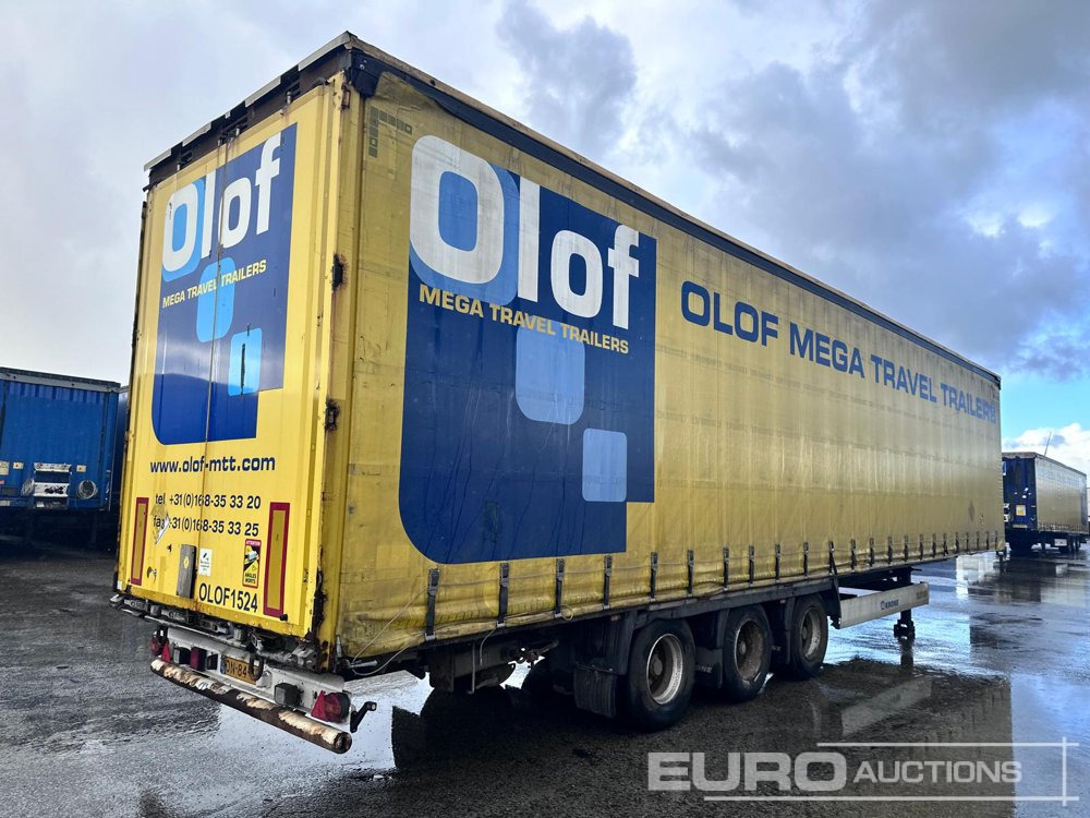 2015 Krone Mega Liner, Curtainsider, 3 Axle (Dutch Reg. Docs) - Curtainsider semi-trailer: picture 4 2015 Krone Mega Liner, Curtainsider, 3 Axle (Dutch Reg. Docs) - Curtainsider semi-trailer: picture 4