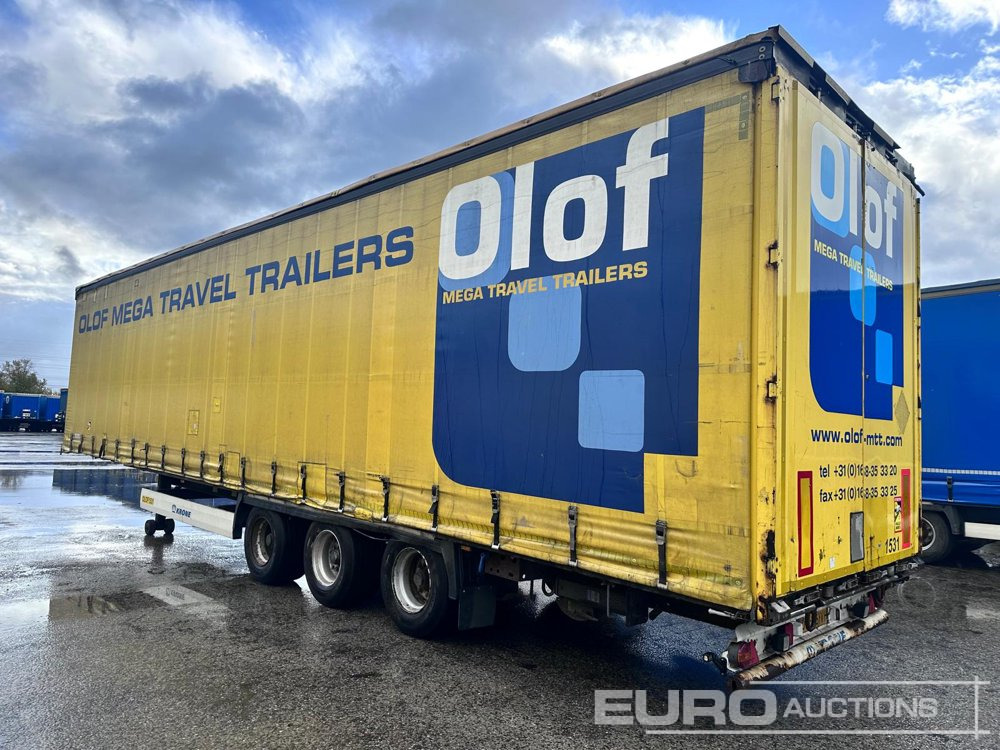2015 Krone Mega Liner, Curtainsider, 3 Axle (Dutch Reg. Docs) - Curtainsider semi-trailer: picture 2 2015 Krone Mega Liner, Curtainsider, 3 Axle (Dutch Reg. Docs) - Curtainsider semi-trailer: picture 2