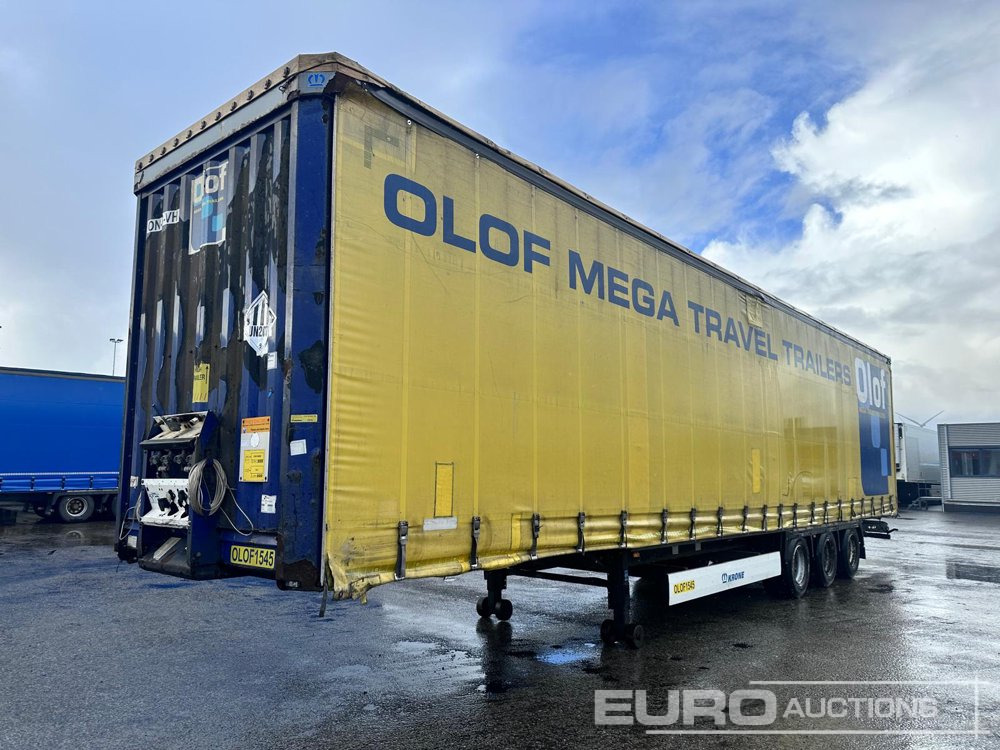 2015 Krone Mega Liner - Curtainsider semi-trailer: picture 1 2015 Krone Mega Liner - Curtainsider semi-trailer: picture 1