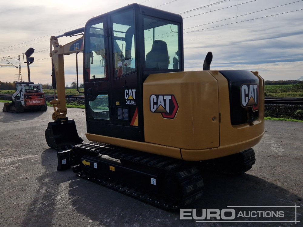 2018 CAT 305.5 E2 - Mini excavator: picture 3 2018 CAT 305.5 E2 - Mini excavator: picture 3