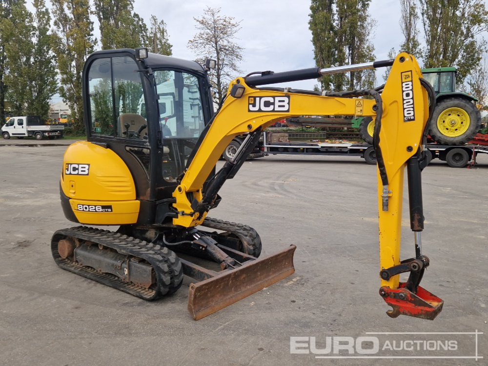 Mini excavator 2018 JCB 8026 CTS: picture 7