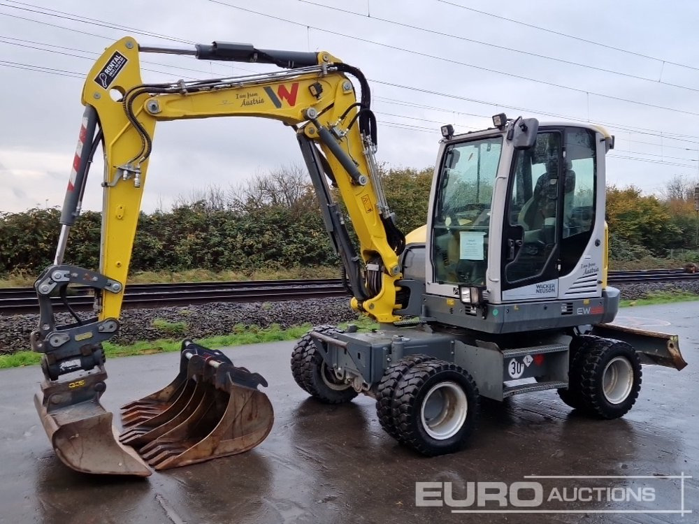 2019 Wacker Neuson EW65 - Wheel excavator: picture 1 2019 Wacker Neuson EW65 - Wheel excavator: picture 1