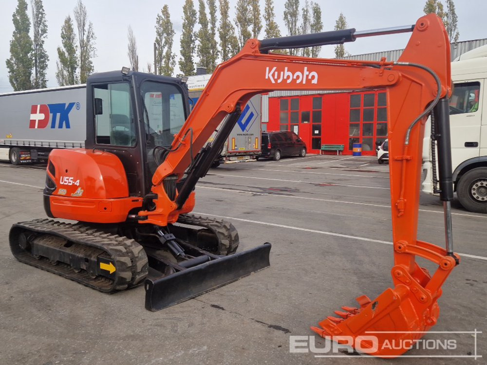 Mini excavator 2025 Kubota 55U: picture 7 Mini excavator 2025 Kubota 55U: picture 7
