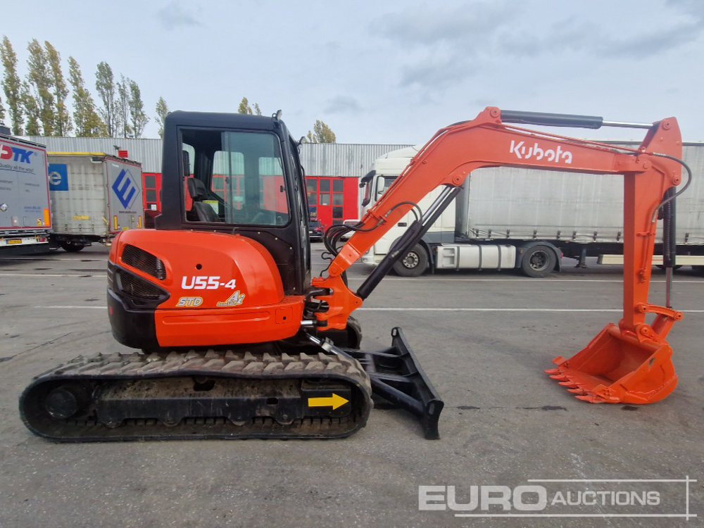 Mini excavator 2025 Kubota 55U: picture 6 Mini excavator 2025 Kubota 55U: picture 6
