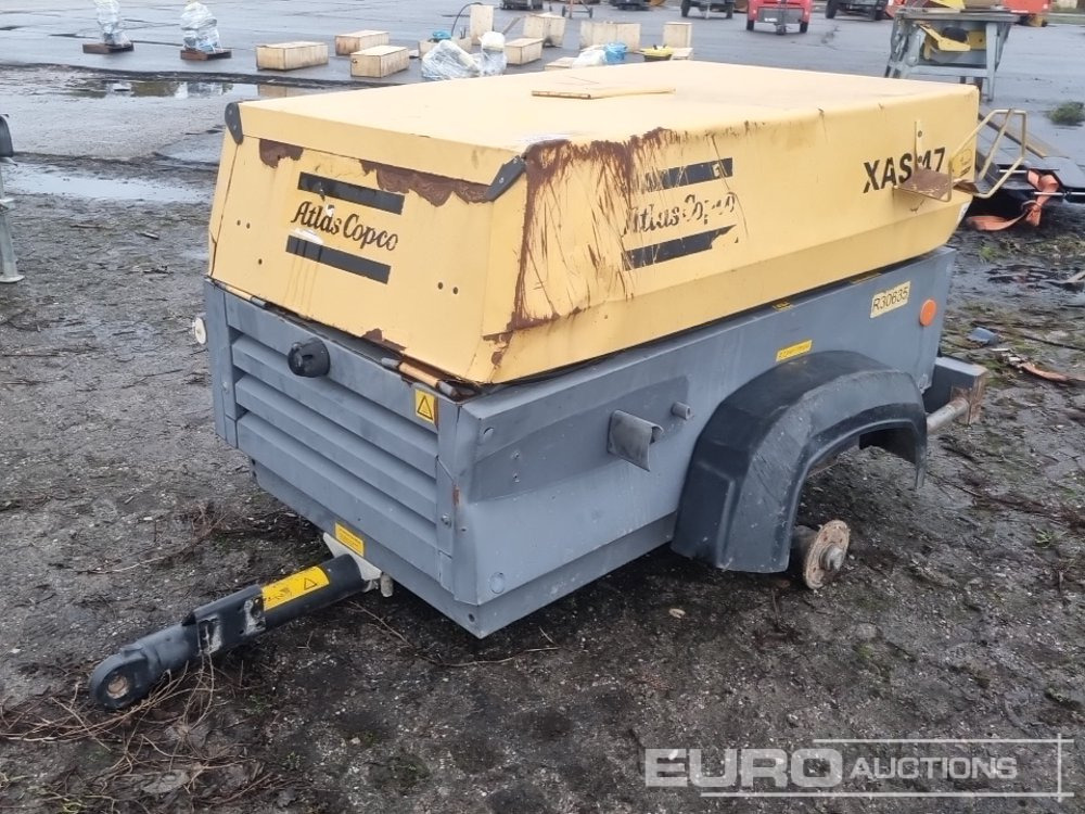 Atlas Copco XAS47 92CFM - Air compressor: picture 1 Atlas Copco XAS47 92CFM - Air compressor: picture 1