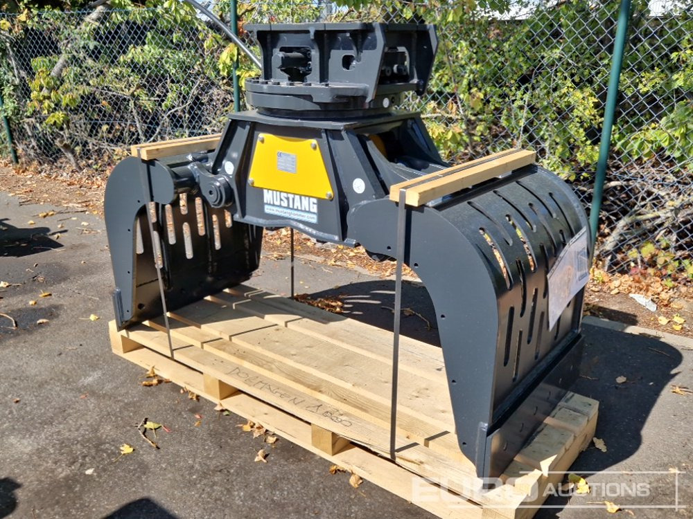 Unused 2025 Mustang GRP1000 - Attachment for Excavator: picture 1 Unused 2025 Mustang GRP1000 - Attachment for Excavator: picture 1