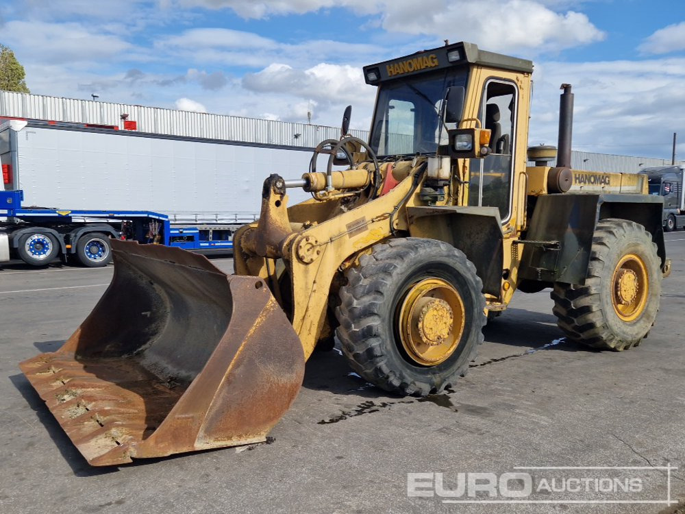 Hanomag 44D - Wheel loader: picture 1 Hanomag 44D - Wheel loader: picture 1