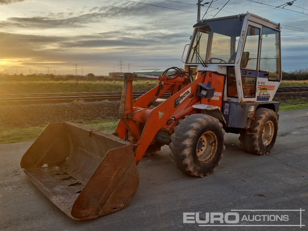 Kubota R510 - Wheel loader: picture 1 Kubota R510 - Wheel loader: picture 1