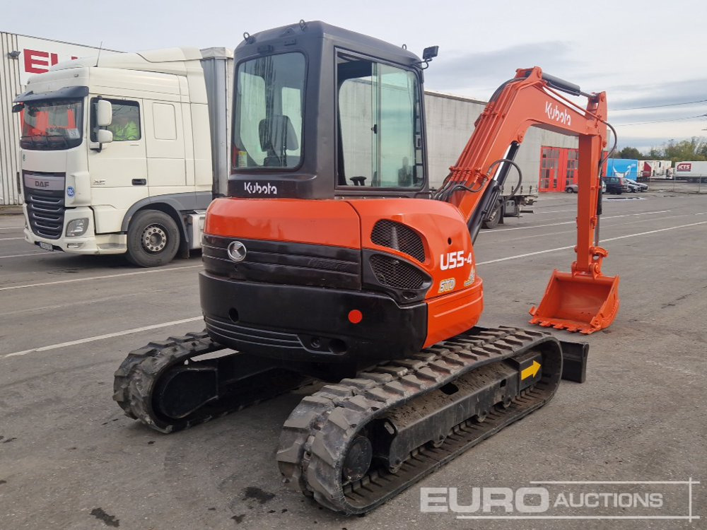 Kubota U55-4 - Mini excavator: picture 5 Kubota U55-4 - Mini excavator: picture 5