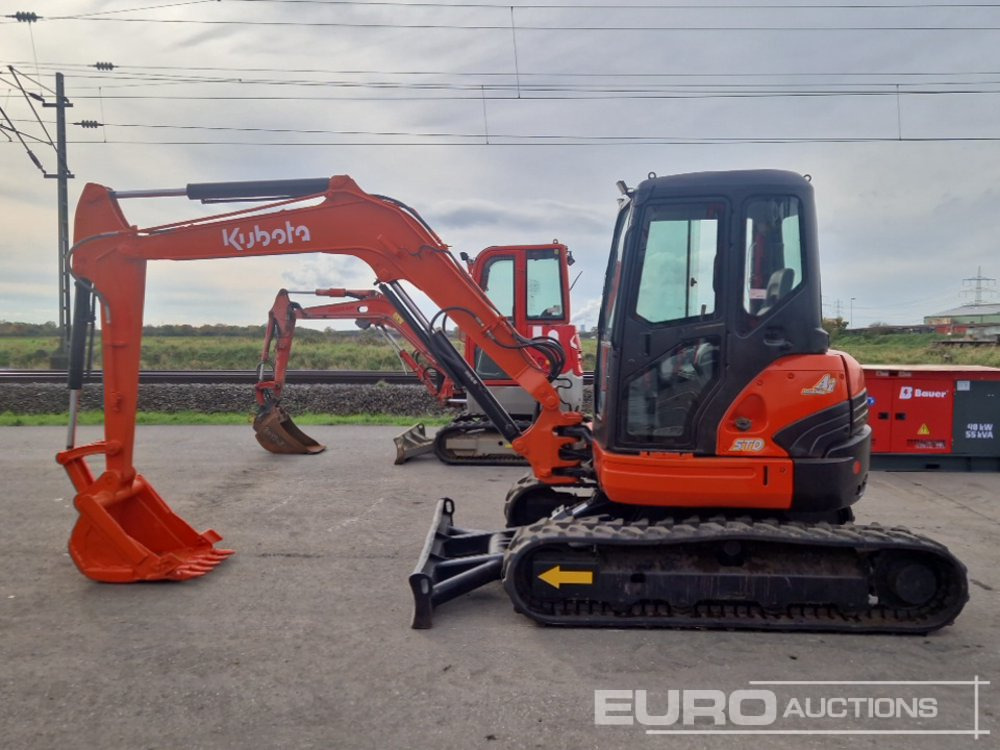 Kubota U55-4 - Mini excavator: picture 2 Kubota U55-4 - Mini excavator: picture 2
