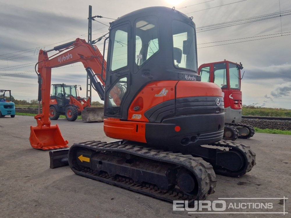 Kubota U55-4 - Mini excavator: picture 3 Kubota U55-4 - Mini excavator: picture 3