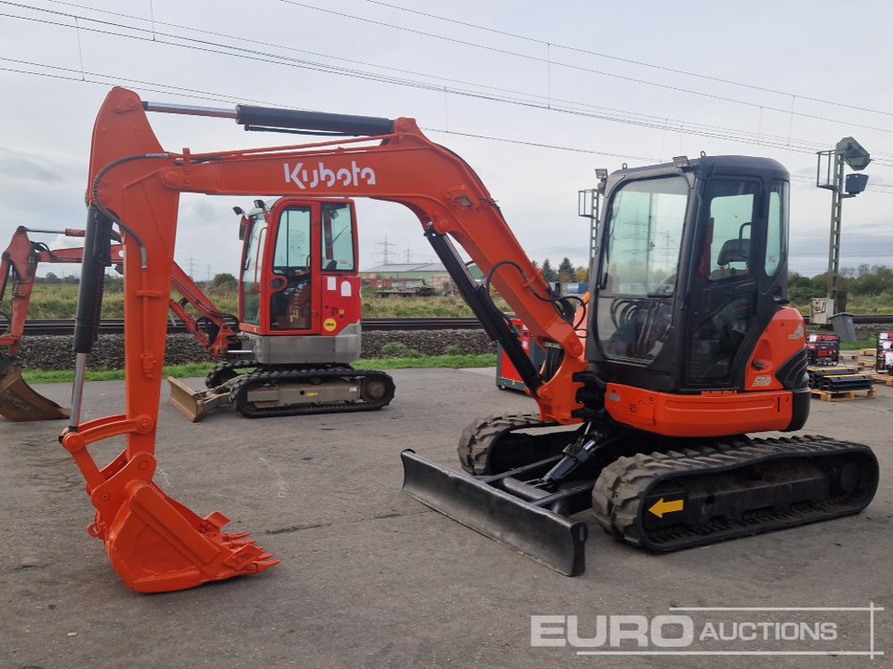 Kubota U55-4 - Mini excavator: picture 1 Kubota U55-4 - Mini excavator: picture 1