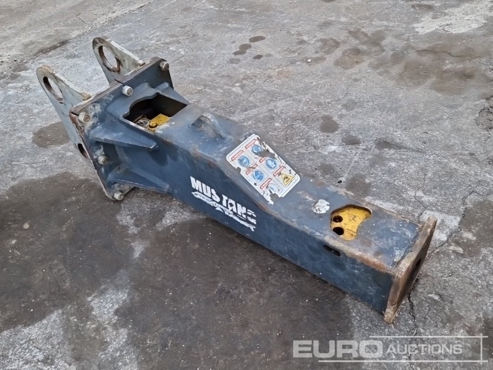 Mustang Hydraulic Breaker to suit Mini Excavator - Hydraulic hammer: picture 3 Mustang Hydraulic Breaker to suit Mini Excavator - Hydraulic hammer: picture 3