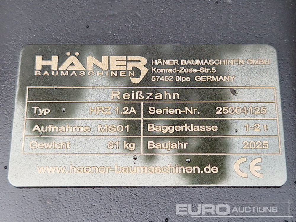 New Bucket Unused 2025 Häner HRZ1.2A: picture 7