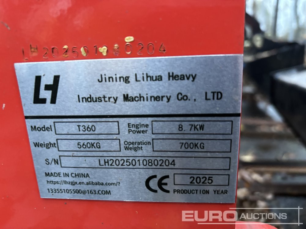 Unused 2025 LIHUA T360 - Skid steer loader: picture 1 Unused 2025 LIHUA T360 - Skid steer loader: picture 1