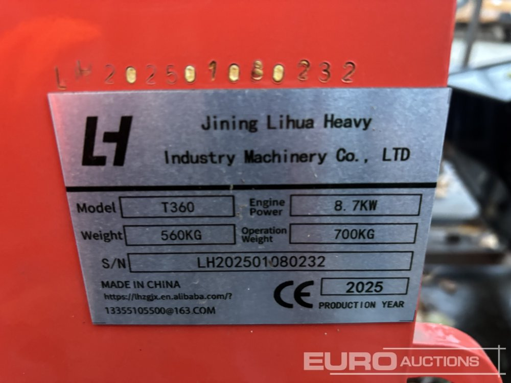 Unused 2025 LIHUA T360 - Skid steer loader: picture 1 Unused 2025 LIHUA T360 - Skid steer loader: picture 1