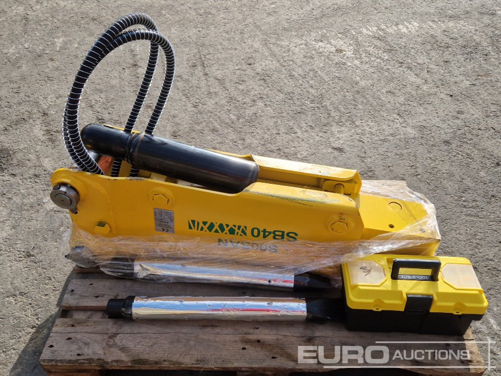 Unused 2025 Soosan SB40 - Hydraulic hammer: picture 1 Unused 2025 Soosan SB40 - Hydraulic hammer: picture 1