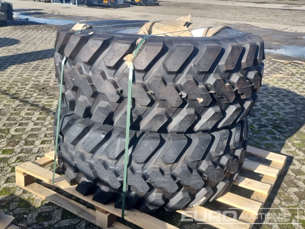Unused Firestone 460/70R24 Tyre & Rim (2 of) - Tire: picture 3 Unused Firestone 460/70R24 Tyre & Rim (2 of) - Tire: picture 3