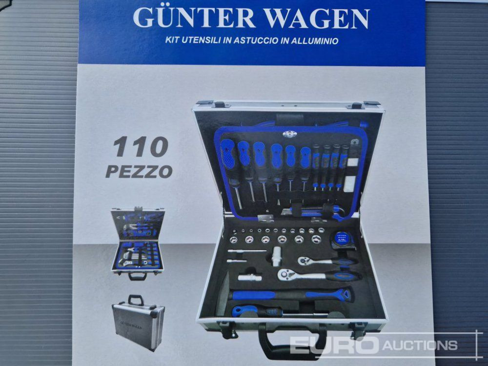 Workshop equipment Unused Günter Wagen 110Pcs Tool Case: picture 8