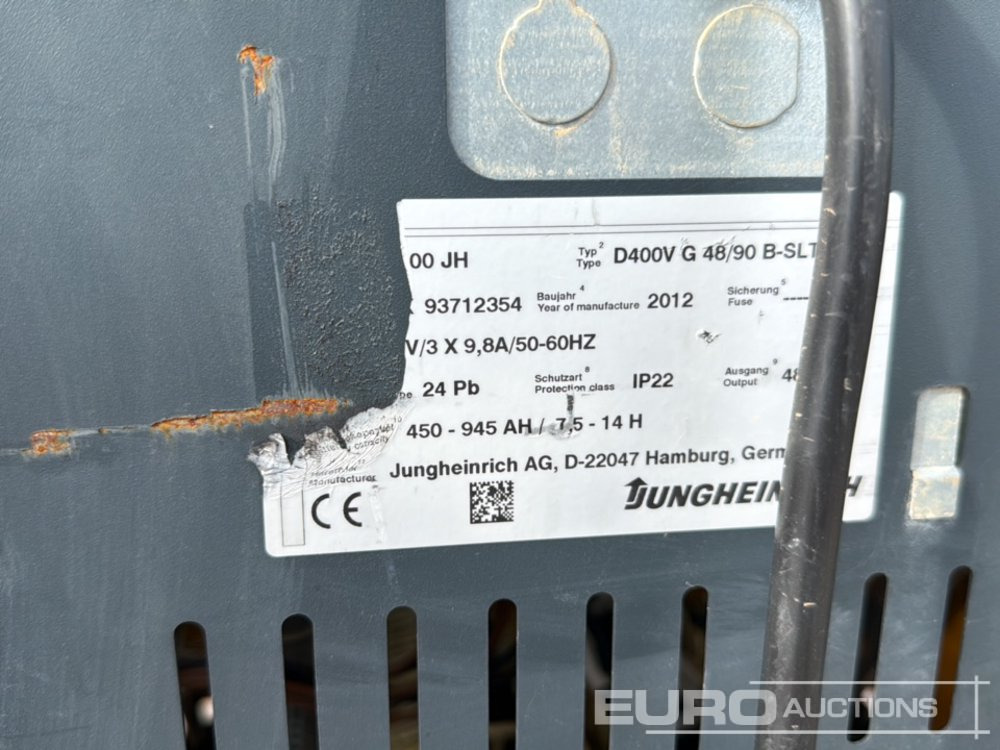 2012 Jungeinrich D400VG48 - Construction equipment: picture 5 2012 Jungeinrich D400VG48 - Construction equipment: picture 5