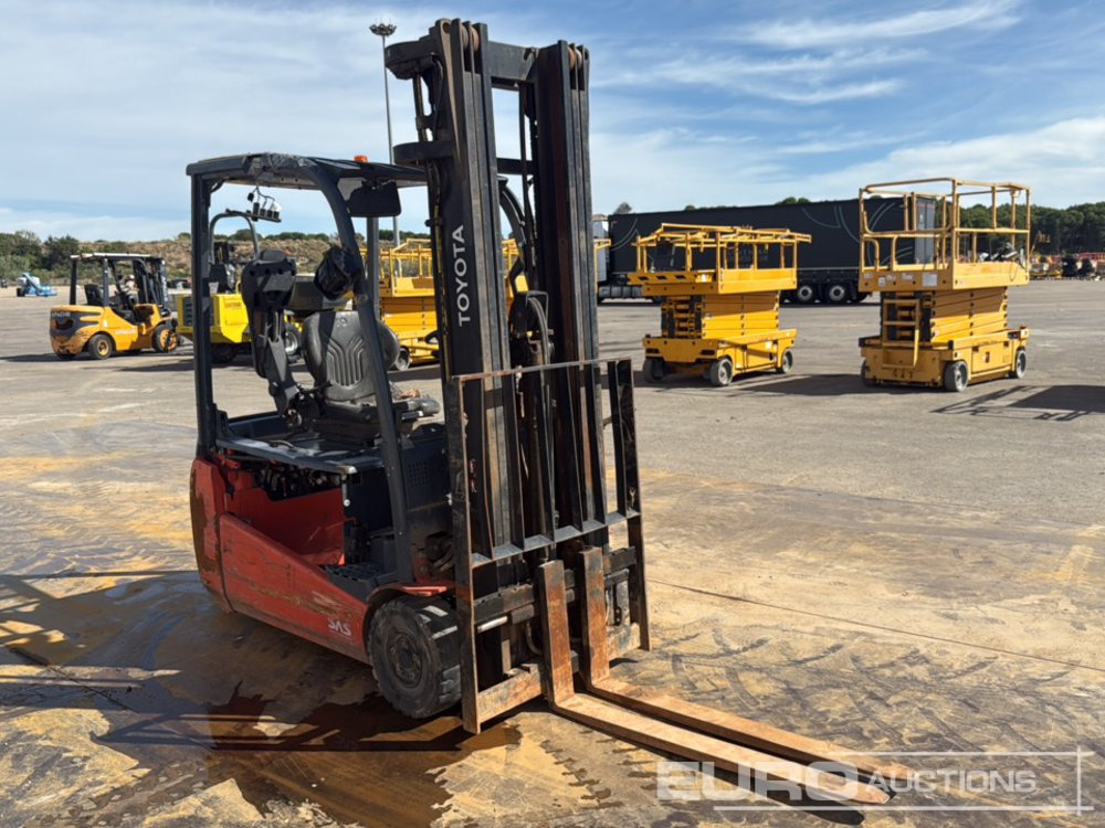 Electric forklift 2015 Toyota 8FBET18: picture 7