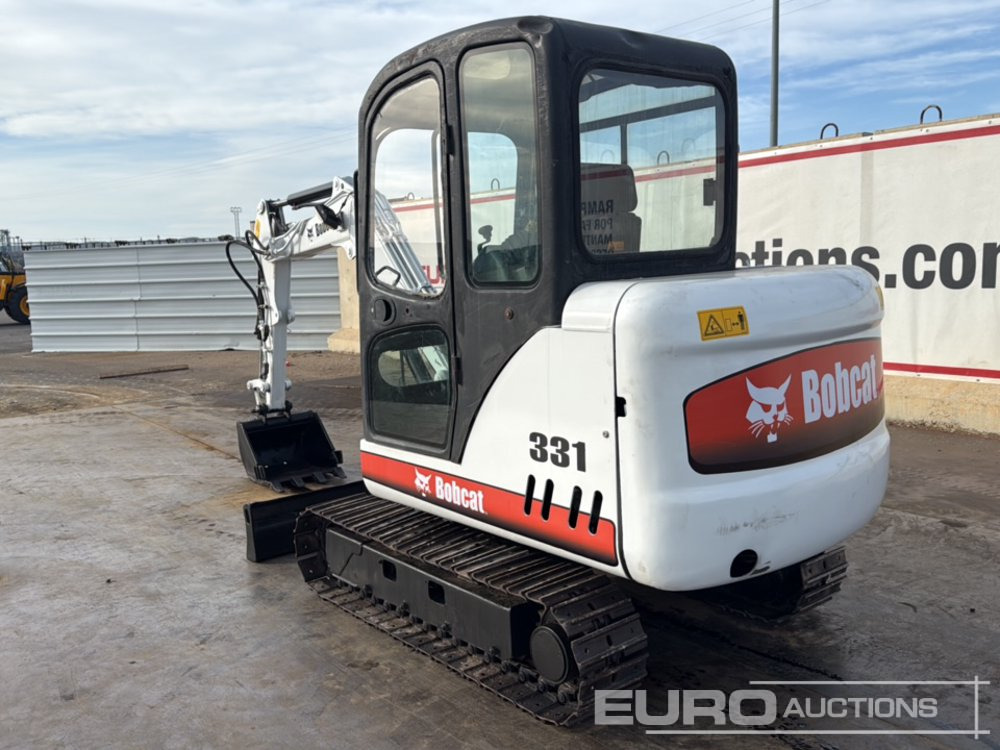 Bobcat 331G - Mini excavator: picture 3 Bobcat 331G - Mini excavator: picture 3