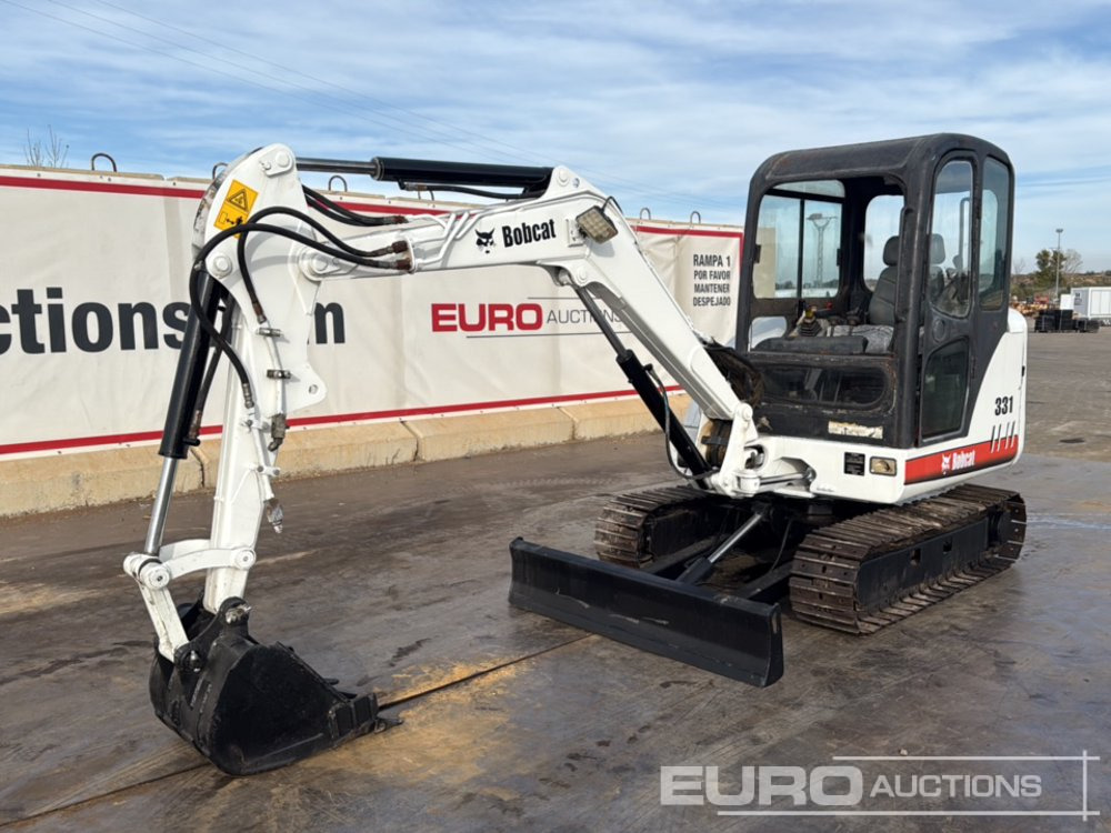 Bobcat 331G - Mini excavator: picture 1 Bobcat 331G - Mini excavator: picture 1